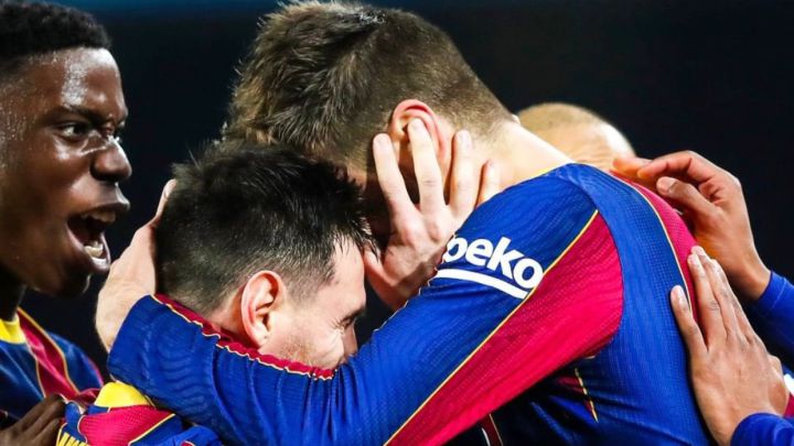 El emotivo adiós de Piqué a Messi