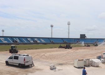 La justicia se opone a suspender el convenio de uso del estadio de Can Misses en favor de la UD Ibiza