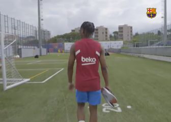 Ansu Fati vuelve a sonreir