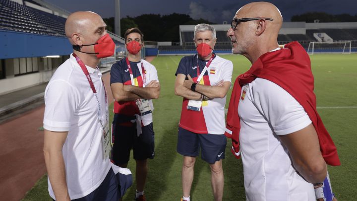 Rubiales entra en escena en el caso Messi y lanza un dardo a Tebas