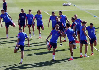 El Atlético prepara el último amistoso con Savic a buen ritmo