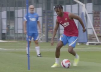 Ansu Fati ya prepara su vuelta: 