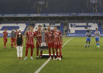 La Ponfe conquista el Teresa Herrera ante un valiente Depor