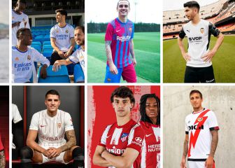 Así son las 20 equipaciones y camisetas de los equipos de LaLiga