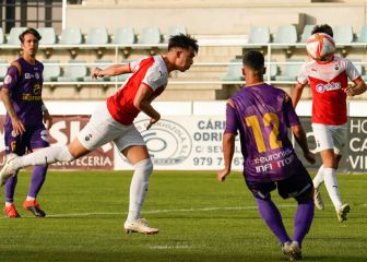 El Racing supera sin apuros al calor y al Palencia
