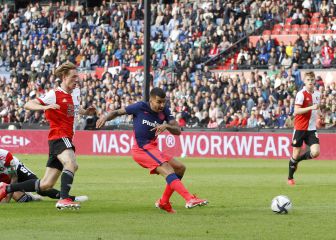 Correa empieza el curso como acabó el último: con goles