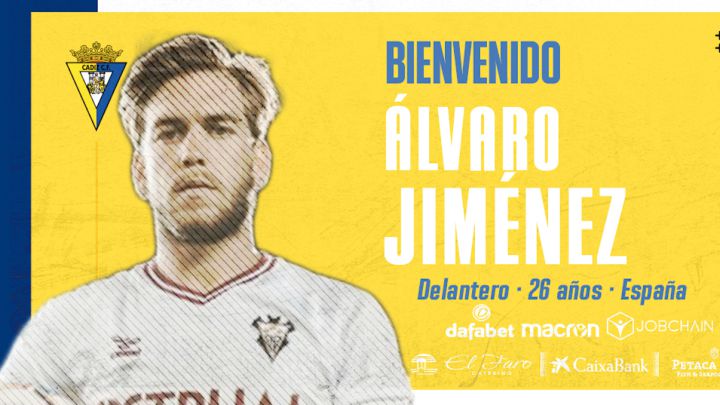 Álvaro Jiménez ya es jugador del Cádiz