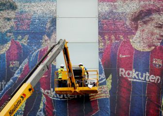 Messi desaparece del Camp Nou