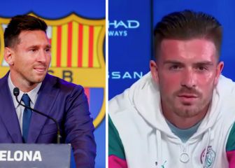 Grealish compara su despedida del Aston Villa con la de Messi