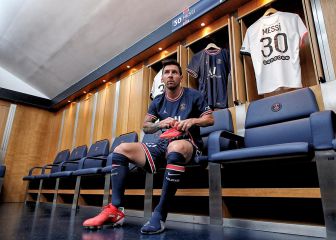 Las primeras imágenes de Messi vestido con la camiseta del PSG
