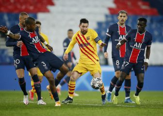 Así le fue a Messi contra el PSG: 3 goles en París y una remontada histórica