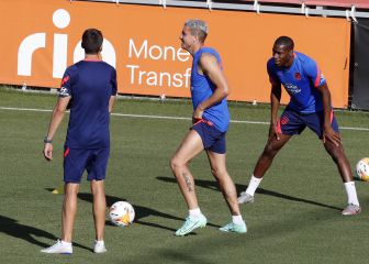 Savic y Kondogbia, en el once para Vigo; Saúl, de carrilero