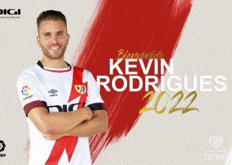 Oficial: Kevin Rodrigues jugará cedido en el Rayo esta campaña