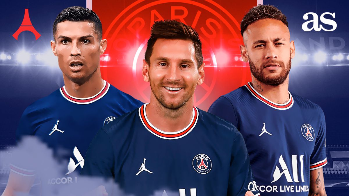 PSG 2022 Kylian Mbappé out, Cristiano Ronaldo in  AS.com
