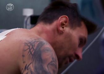 Vean cómo se quedó Messi después del reconocimiento en la cinta