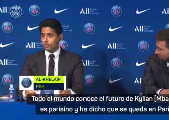El mensaje de Al-Khelaïfi a Mbappé en plena presentación de Messi