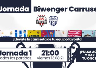 Vuelve LaLiga y también... ¡La Jornada Biwenger Carrusel con camiseta para el ganador!