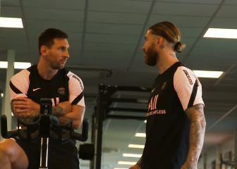 El vídeo más esperado Messi y Ramos en su primer encuentro