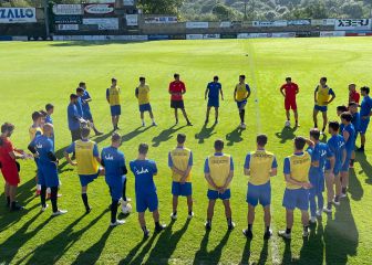 V. de Mendizabal: “Vamos a competir cada partido y cada balón”