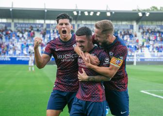 El Huesca se lleva la batalla de los ex Primeras
