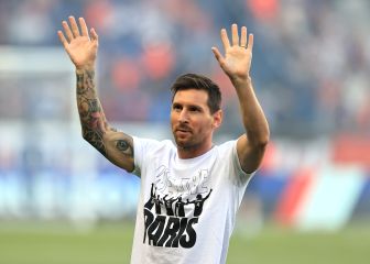 La presentación de Messi y Ramos con el PSG