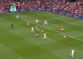 Los diablos rojos asustan en su debut: resumen del Manchester United 5 - 1 Leeds United