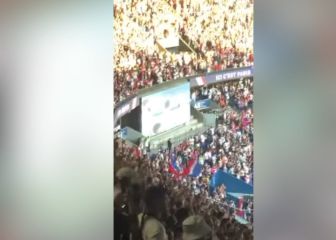 Ni ha debutado y Messi ya tiene su cántico particular: muy pegadizo...