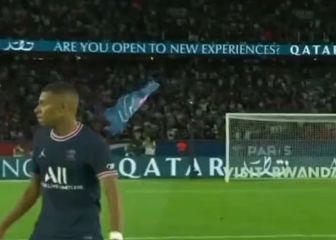 La escena de 'despedida' para muchos de Mbappé del PSG