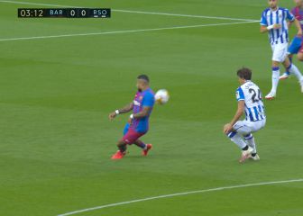 La primera acción de Memphis Depay con la camiseta del Barça fue una auténtica locura