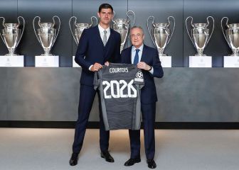 Courtois, renovación con premio