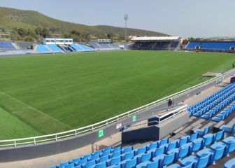 Un aforo máximo de algo más de 2.500 espectadores para ver el Ibiza – Málaga