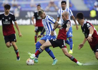 1x1 del Málaga: La falta de gol lastra el debut de José Alberto