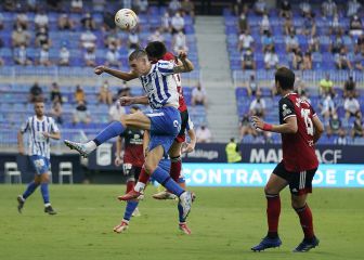 Reparto de puntos en La Rosaleda