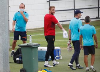 Cillessen está listo y Bordalás debe decidir