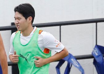 Kang-in empieza al margen