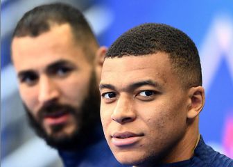 Otro guiño de Benzema con Mbappé