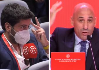 La bronca desafiante de Rubiales a un presidente: 