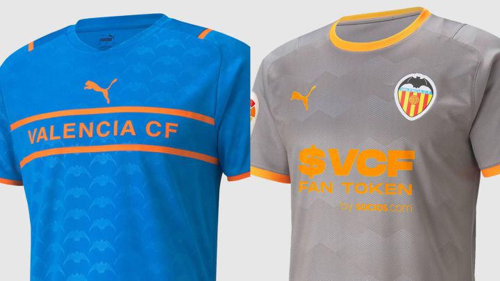 Valencia El Valencia presenta su tercera y cuarta equipación - AS.com