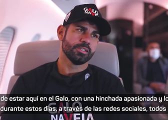 Las primeras palabras de
Diego Costa en Brasil: 