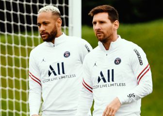 El entrenamiento del PSG en imágenes