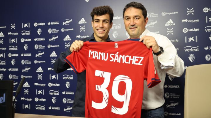 Manu Sánchez; mil razones para volver a Osasuna