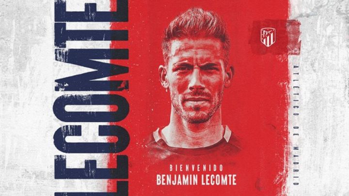 Benjamin Lecomte ya se entrena con el Atlético