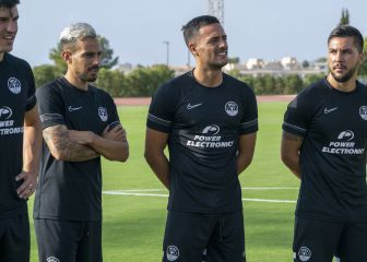 Guerrero y Herrera, listos para marcar goles para el Ibiza