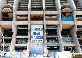 Intento de robo a la tienda del Real Madrid en el Bernabéu