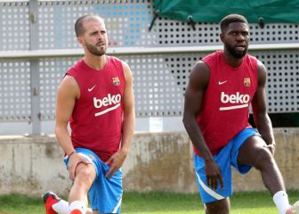 Umtiti y Pjanic, acorralados