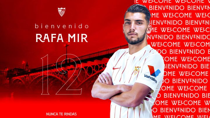 Oficial: Rafa Mir firma con el Sevilla hasta 2027