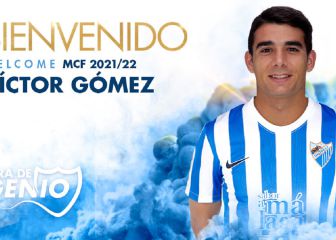 Víctor Gómez, cedido al Málaga 