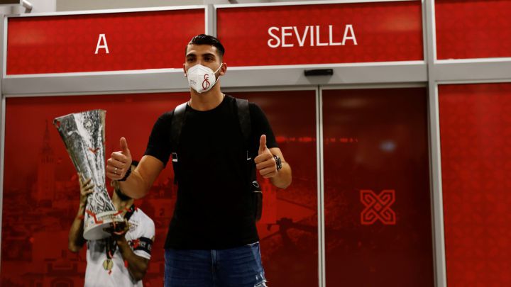 Rafa Mir: "El Sevilla es el mejor sitio para seguir creciendo"