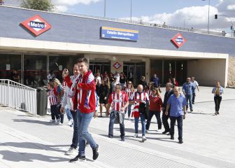 Madrid reforzará la línea 7 de metro para la vuelta al Wanda