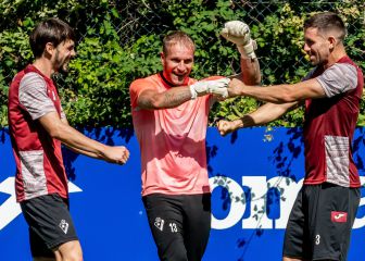 La afición regresa a Ipurua con el duro trago de Segunda